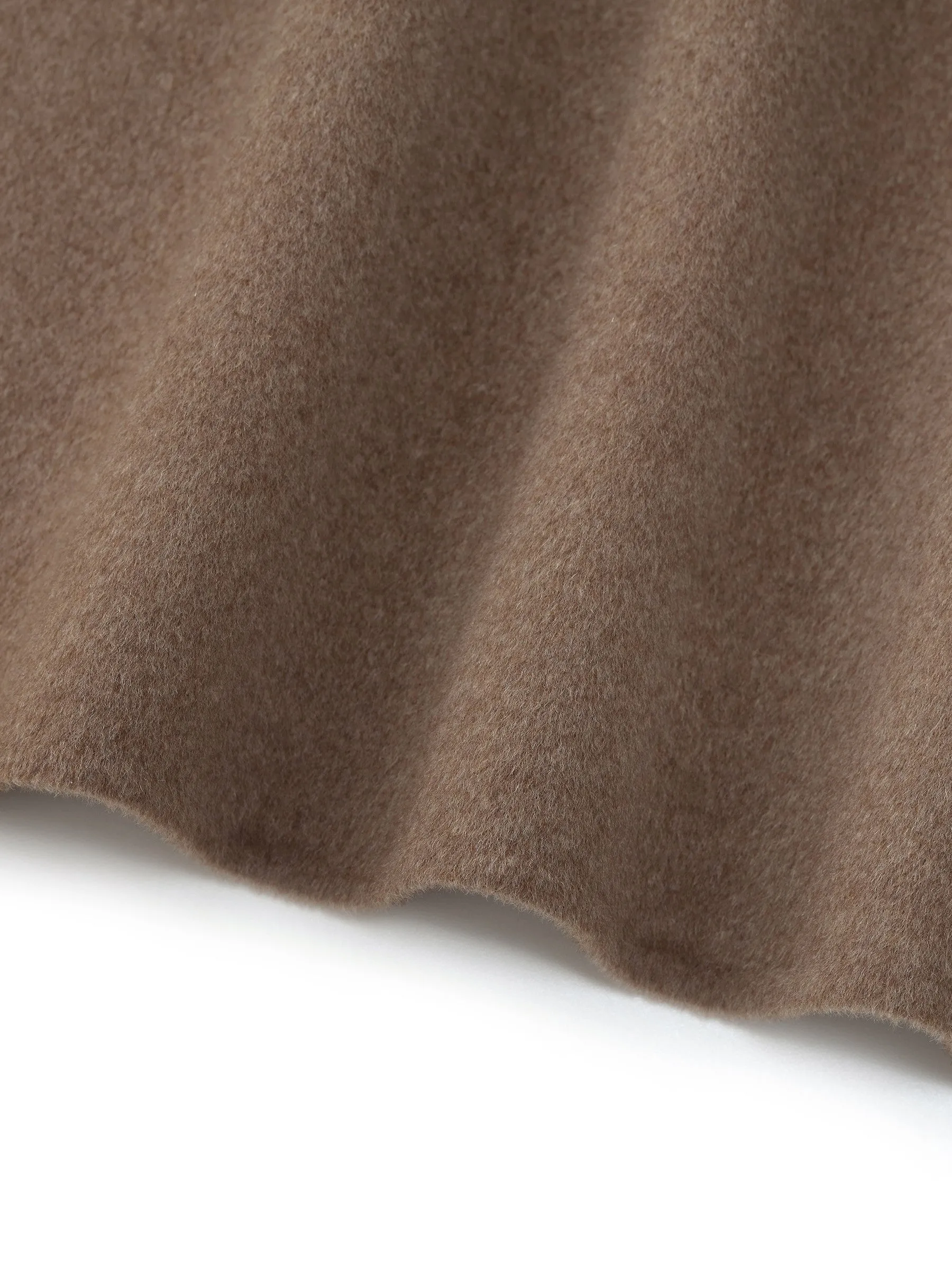 Cashmere Wool Blend H-Line Women Overcoat sold by Goelia product image thumbnail 4