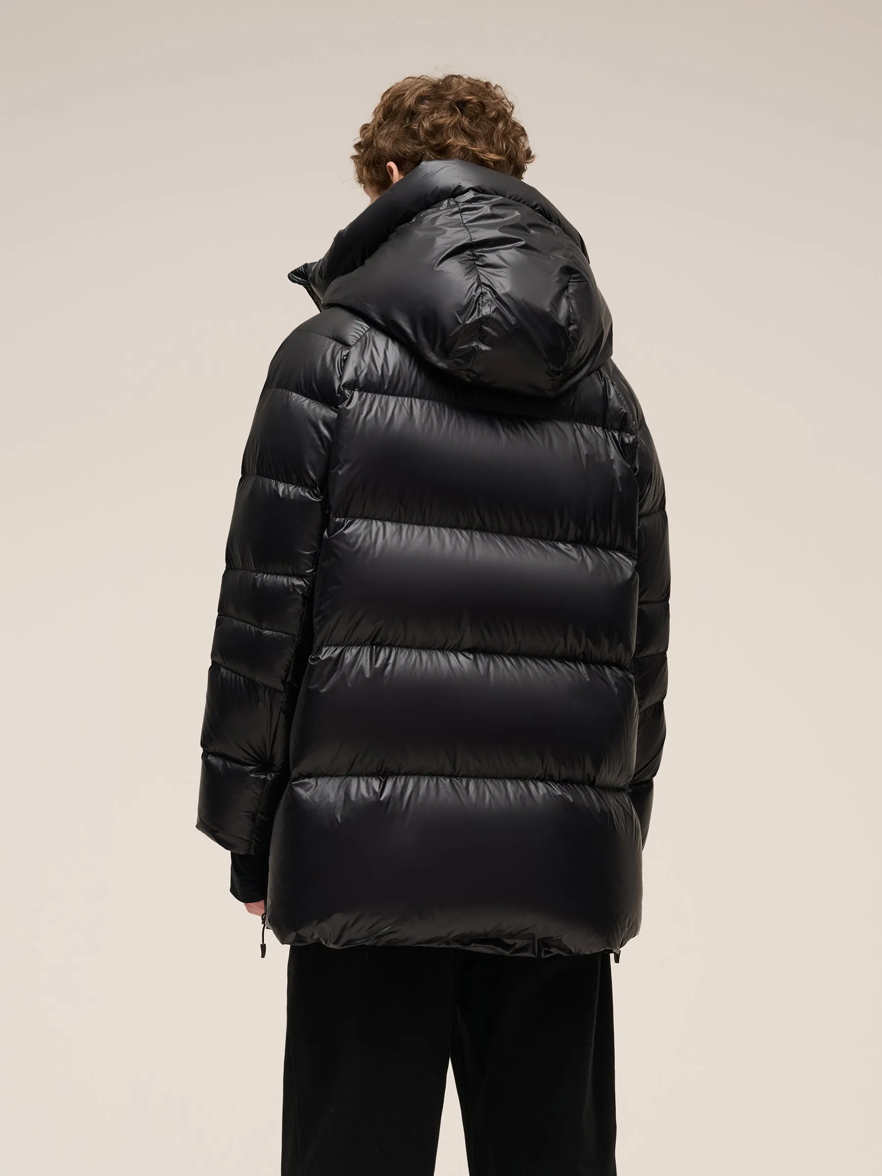 Waterproof And Windproof Unisex Hooded Goose Down Jacket sold by Goelia product image thumbnail 4