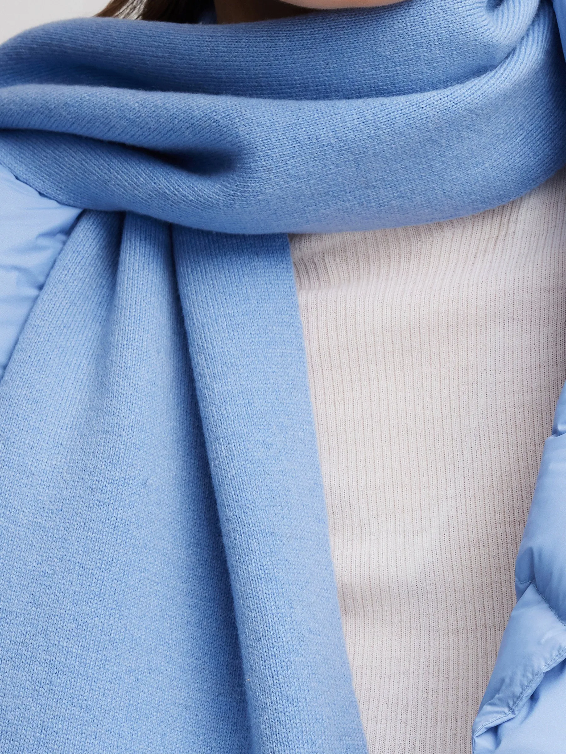 Wool Blend Fair Isle Fringe Scarf sold by Goelia product image thumbnail 4