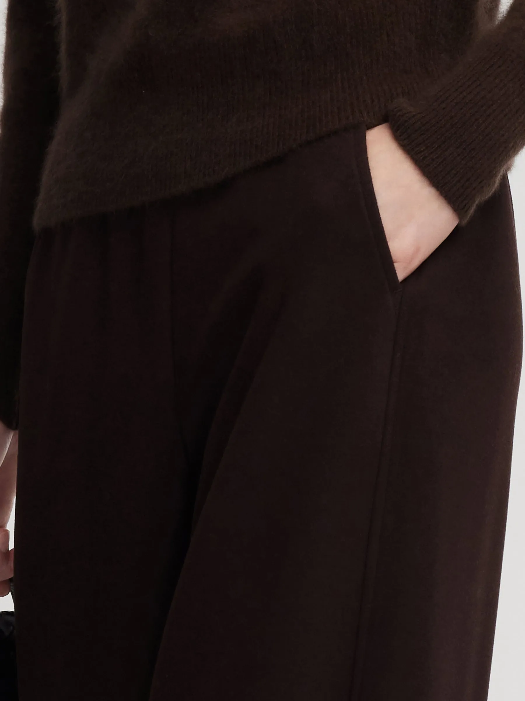 Elastic Waist Women Curved Leg Pants sold by Goelia product image thumbnail 5