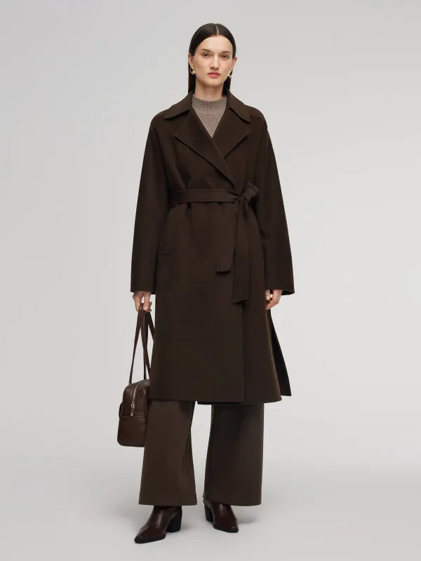 [Preview] 100% Wool Women Wrap Overcoat sold by Goelia