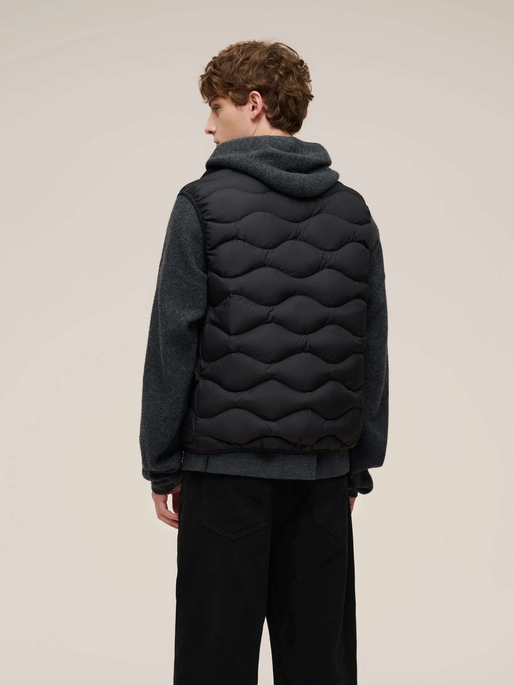 Lightweight Packable Men Goose Down Vest sold by Goelia product image thumbnail 3