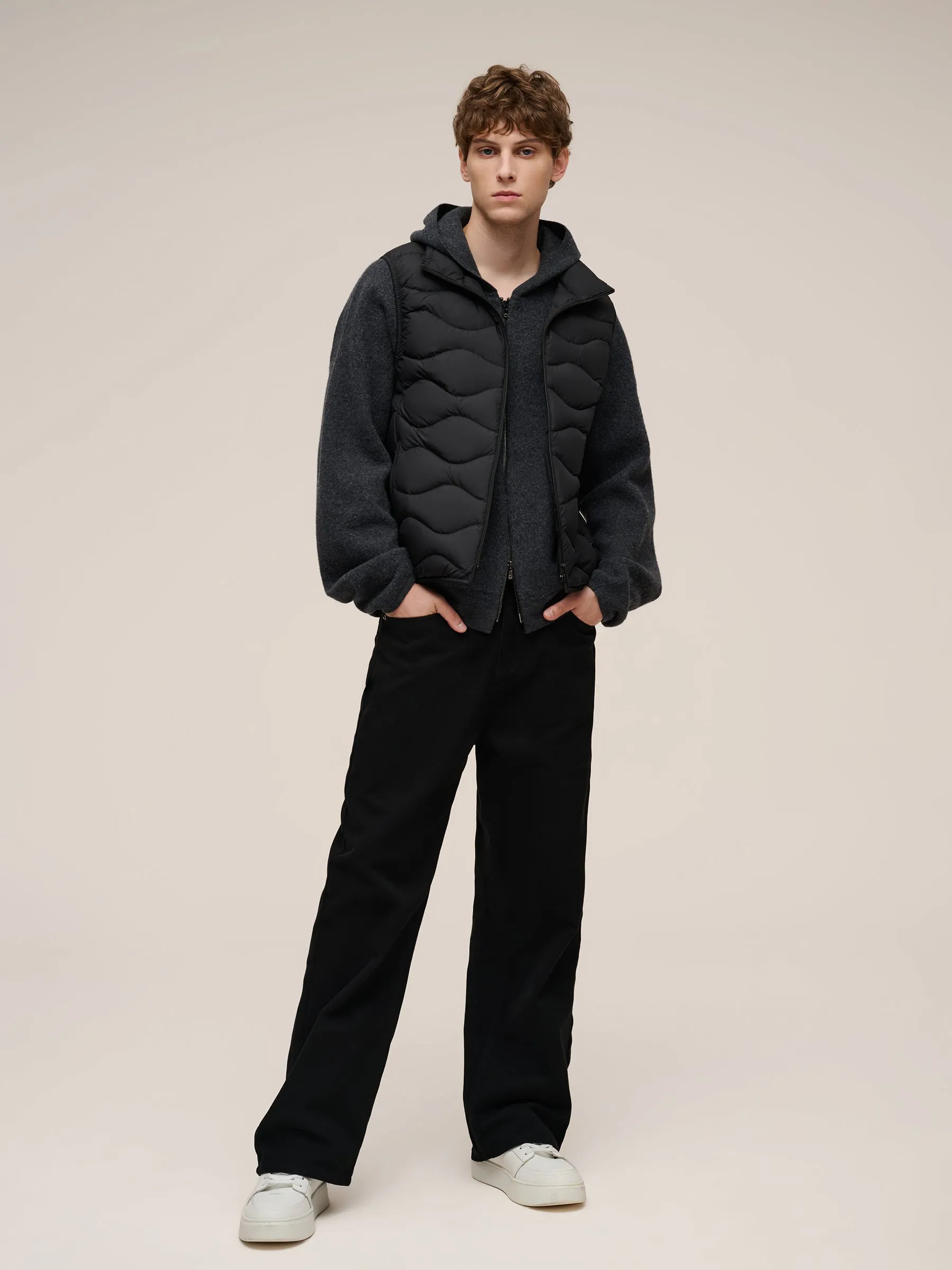 Lightweight Packable Men Goose Down Vest sold by Goelia product image thumbnail 2