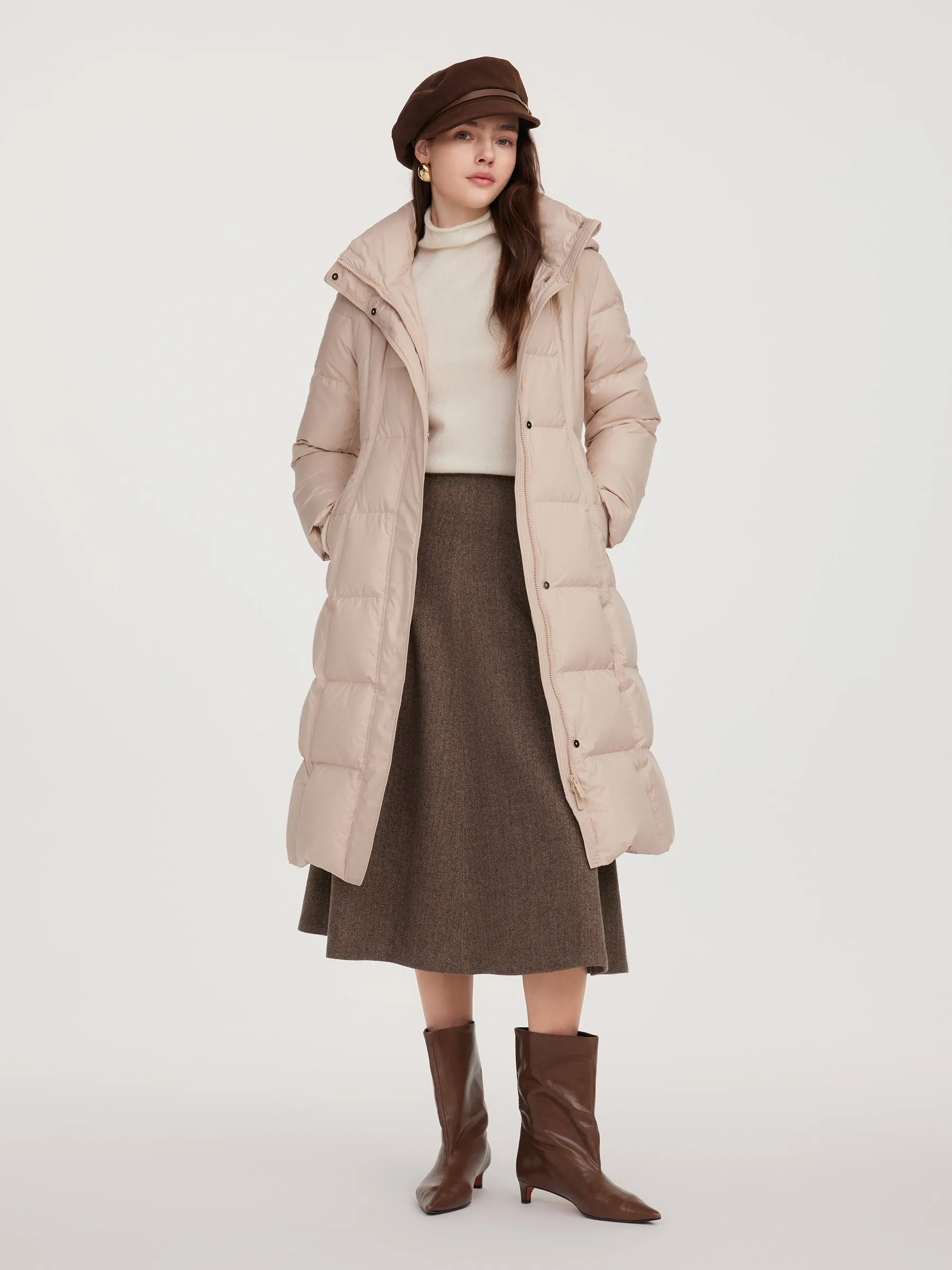 Washable Wool Women A-Line Flared Skirt sold by Goelia product image thumbnail 5