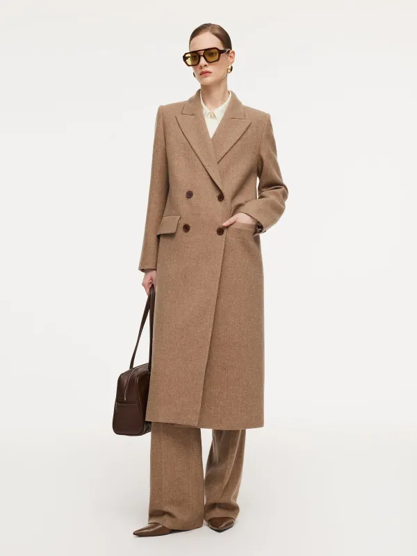 [Preview] Washable Wool Cashmere Blend Women Overcoat sold by Goelia