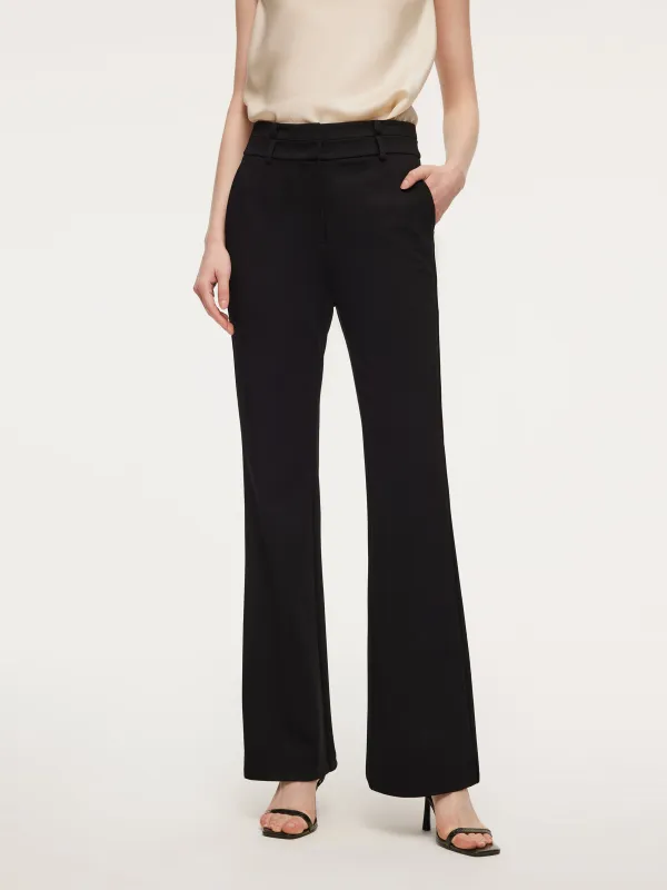 Stretch Slim Fit Women Flared Pants sold by Goelia