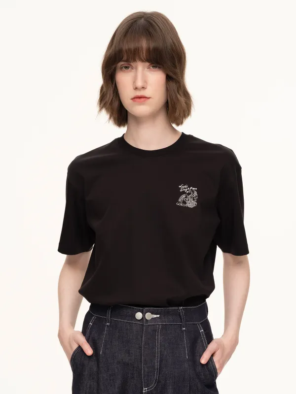 100% Cotton Heady Print Unisex T-Shirt made by Goelia