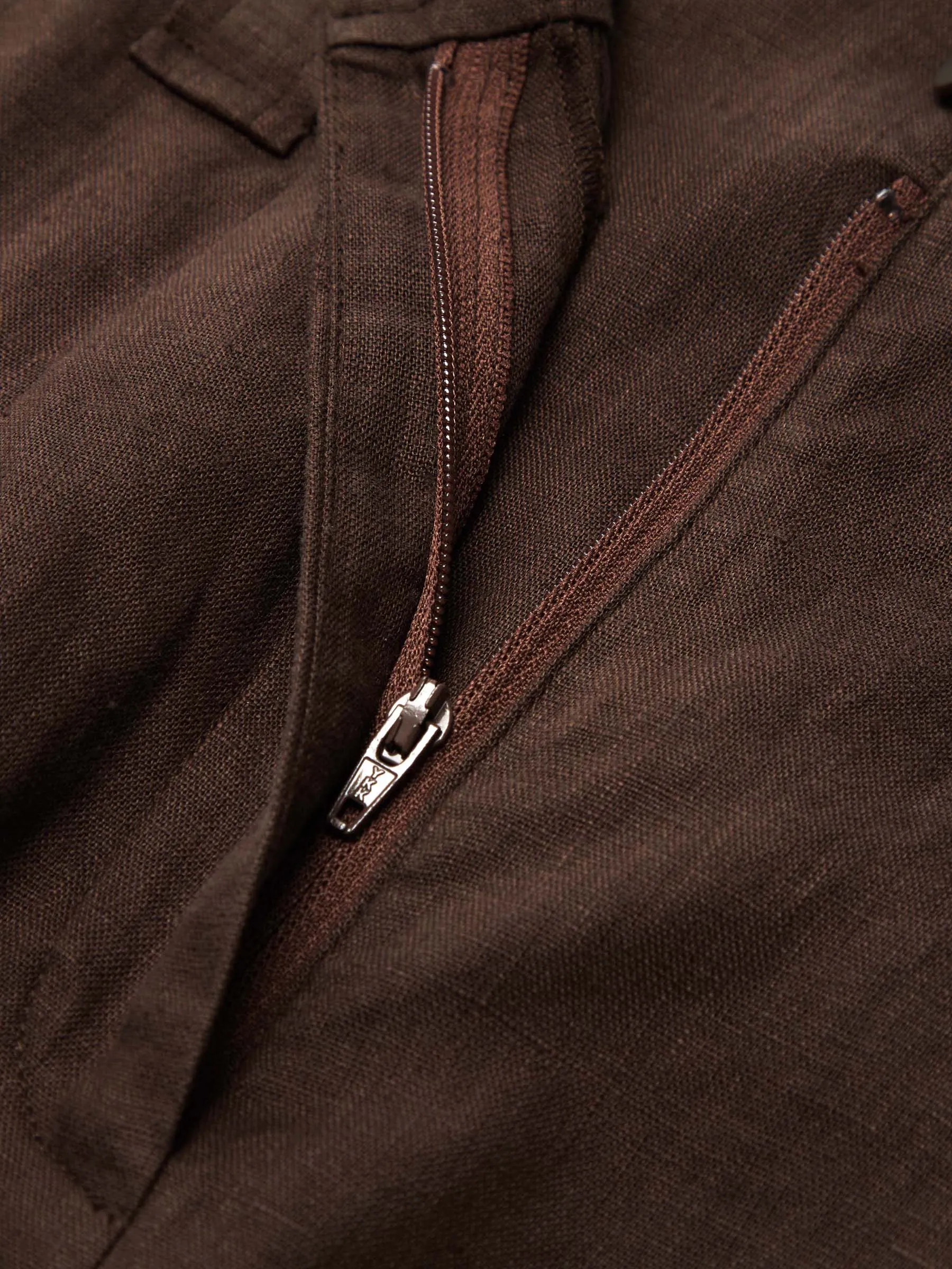 100% Linen A-Line Women Skirt With Braided Belt sold by Goelia product image thumbnail 4