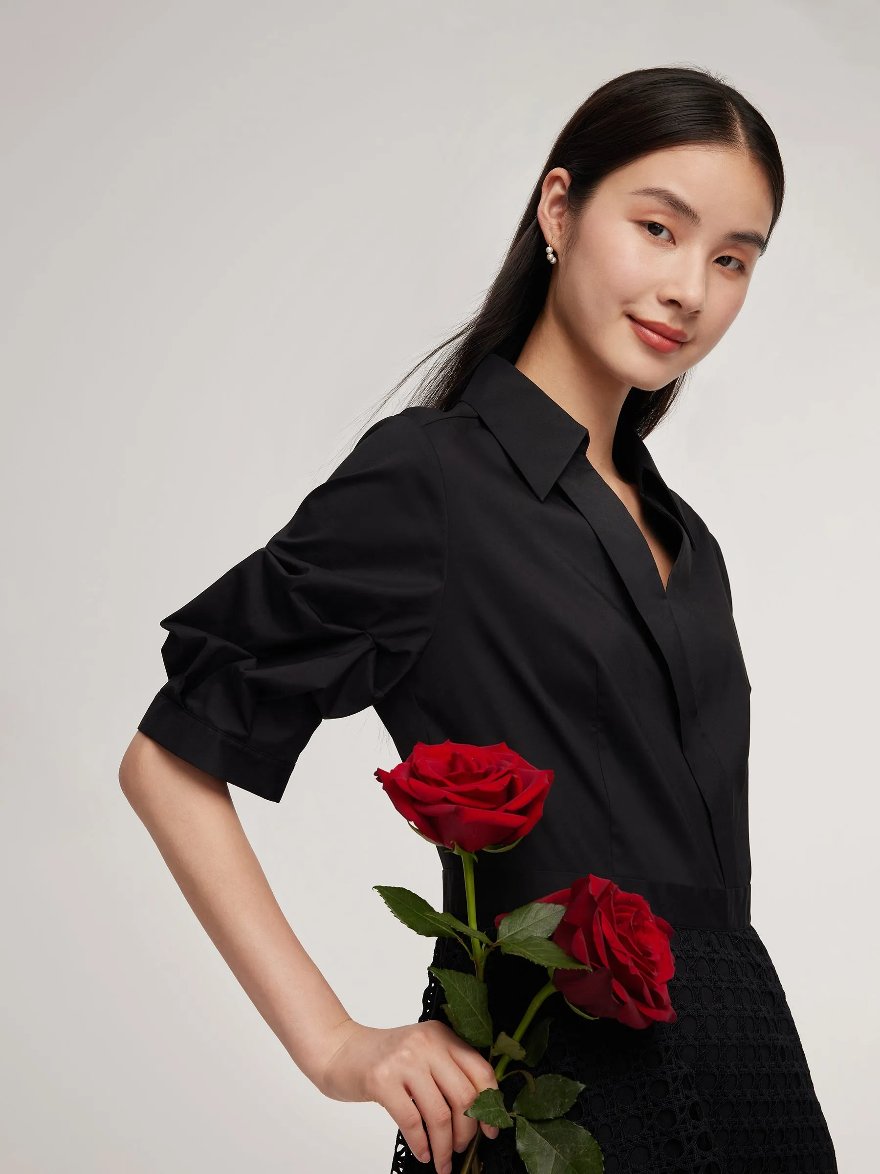 Lace Patchwork Women Maxi Dress sold by Goelia product image thumbnail 5