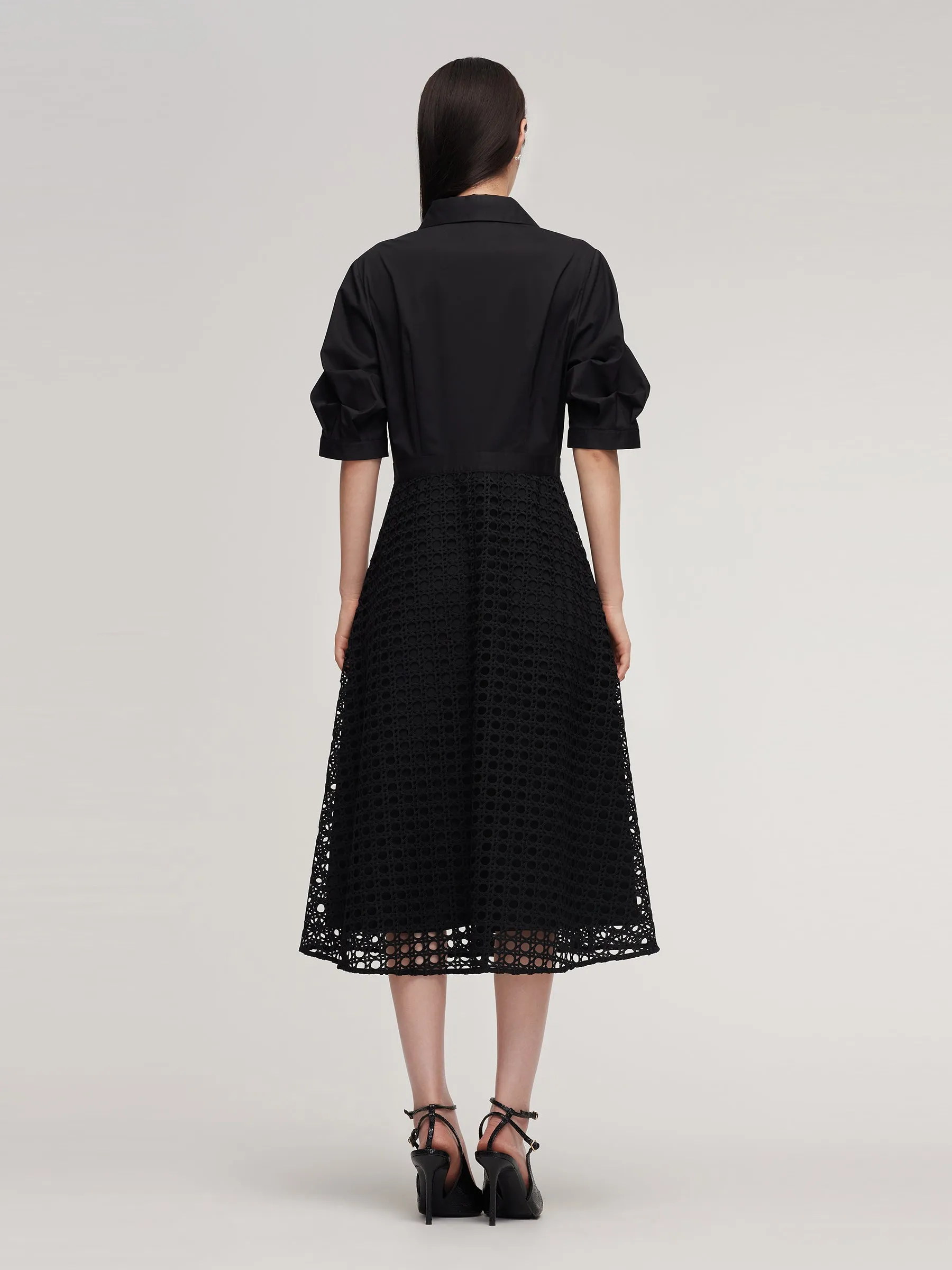 Lace Patchwork Women Maxi Dress sold by Goelia product image thumbnail 3