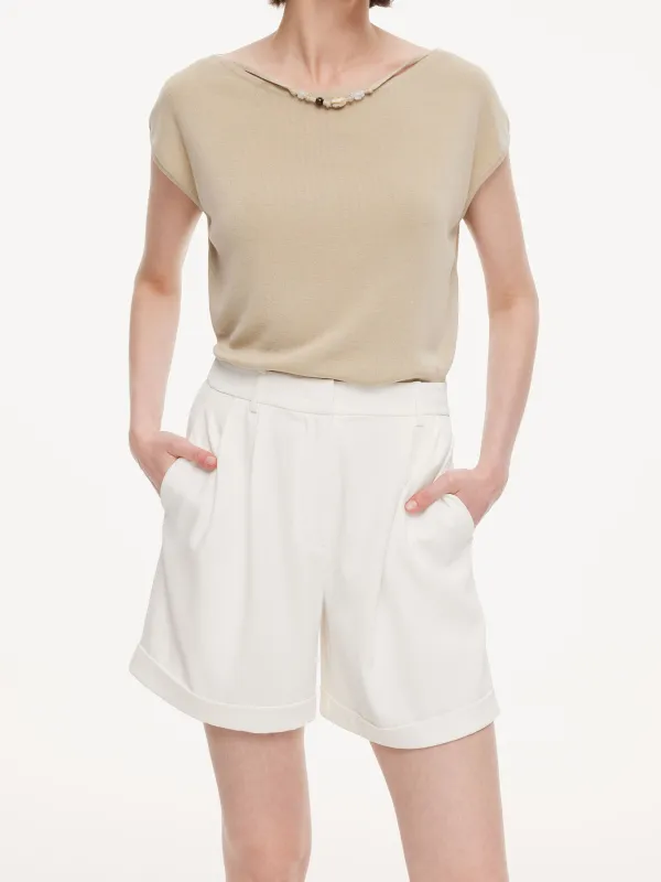 [Preview] Four-Way Stretch Women A-Line Shorts made by Goelia