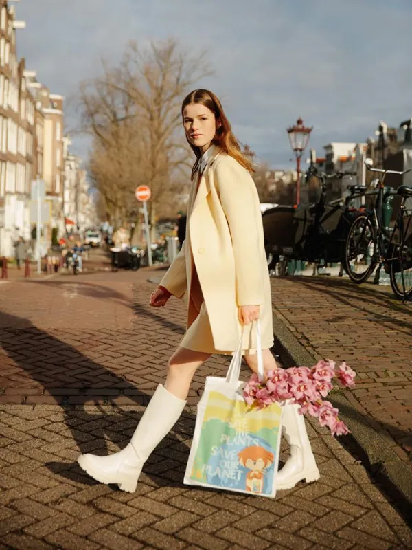 Cute Comic Print Eco-bag made by Goelia