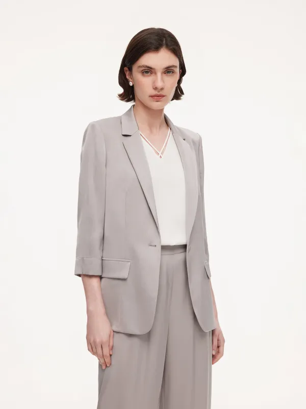 [Preview] 22MM Mulberry Silk Women Blazer made by Goelia