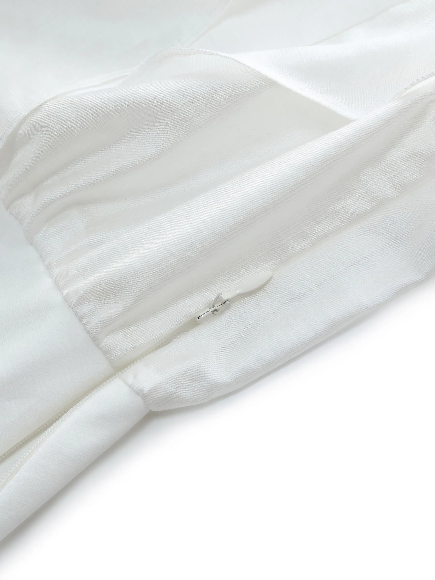 100% Cotton Ruffle Sleeve Women Blouse With Detachable Scarf Buckle sold by Goelia product image thumbnail 5