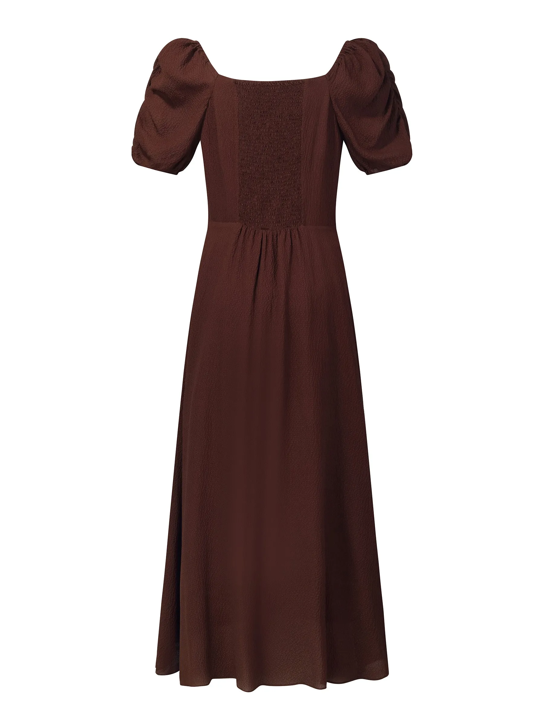 10.5 MM Mulberry Silk Square Neck Women Maxi Dress sold by Goelia product image thumbnail 2