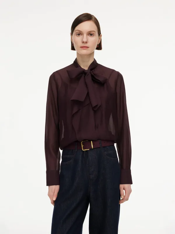 [Preview] Tie Front Women Shirt With Camisole made by Goelia