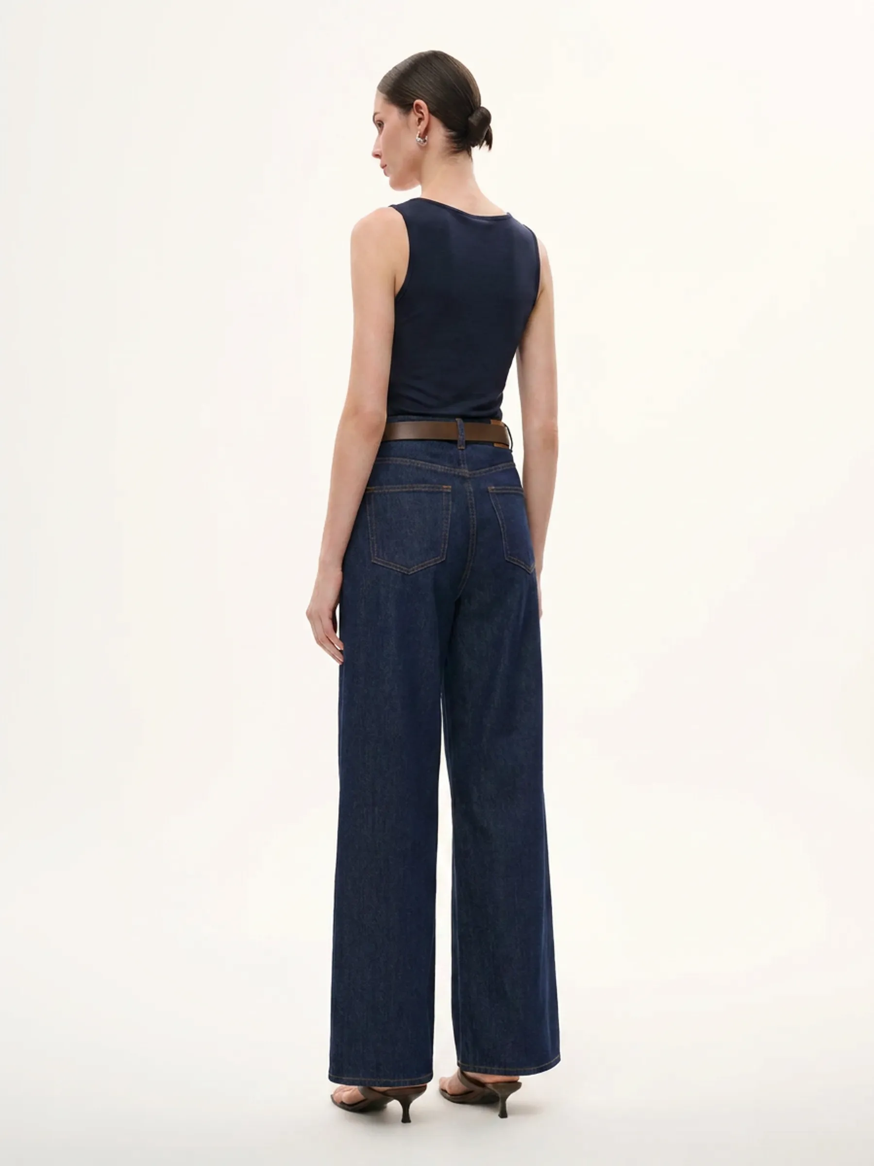 Twist Front Women Knit Tank Top sold by Goelia product image thumbnail 4