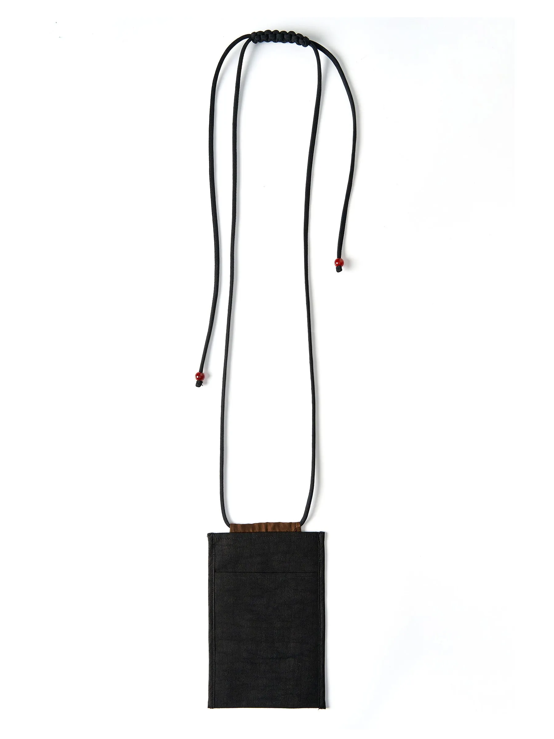 Dual-Color Gambiered Canton Gauze Crossbody Phone Bag sold by Goelia product image thumbnail 3