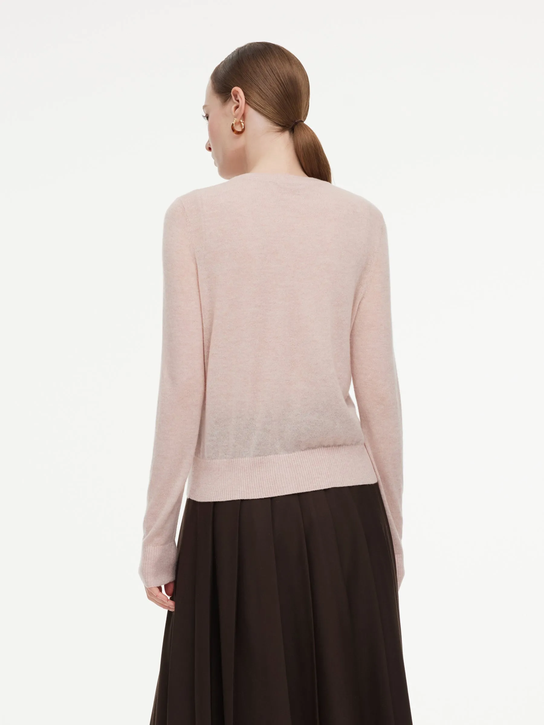 Wool Blend Cardigan And Tank Top Two-Piece Set sold by Goelia product image thumbnail 5