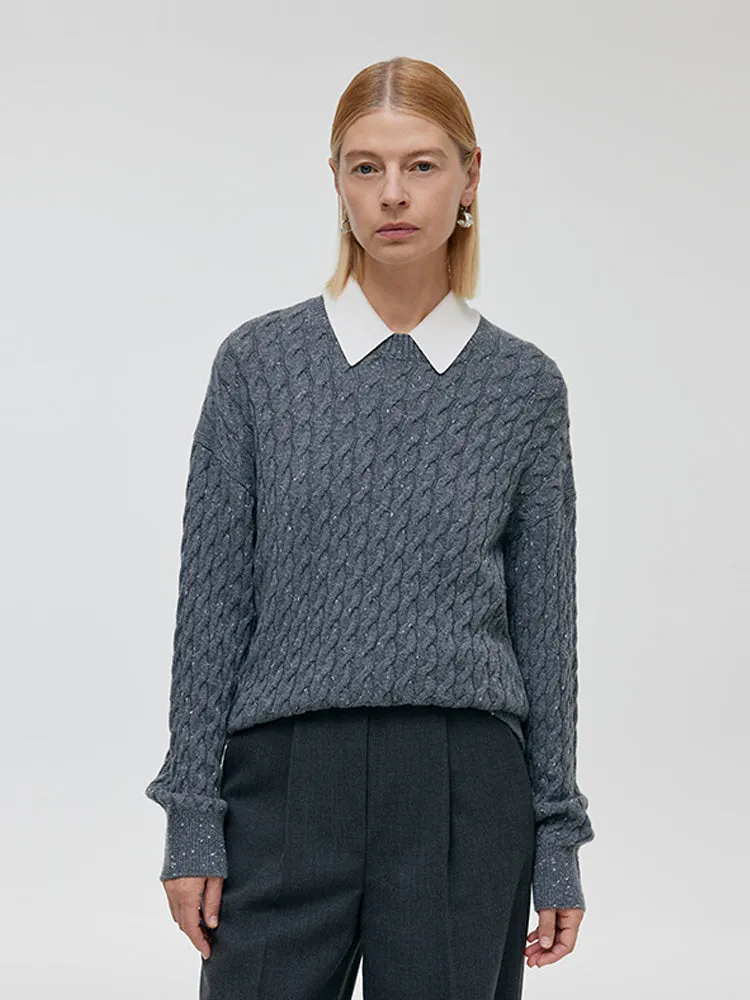 Wool And Cashmere Women Sweater sold by Goelia