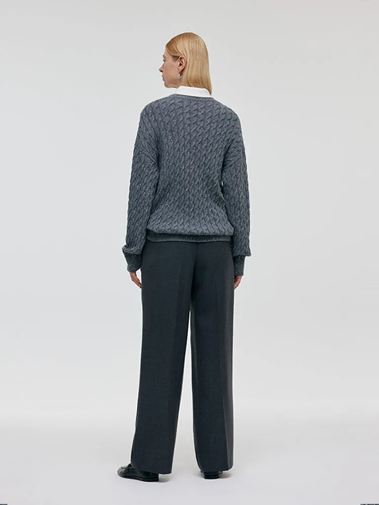 Wool And Cashmere Women Sweater sold by Goelia product image thumbnail 3