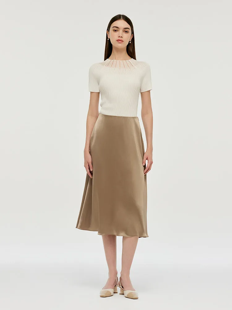 Acetate A-Line Women Skirt sold by Goelia product image thumbnail 2