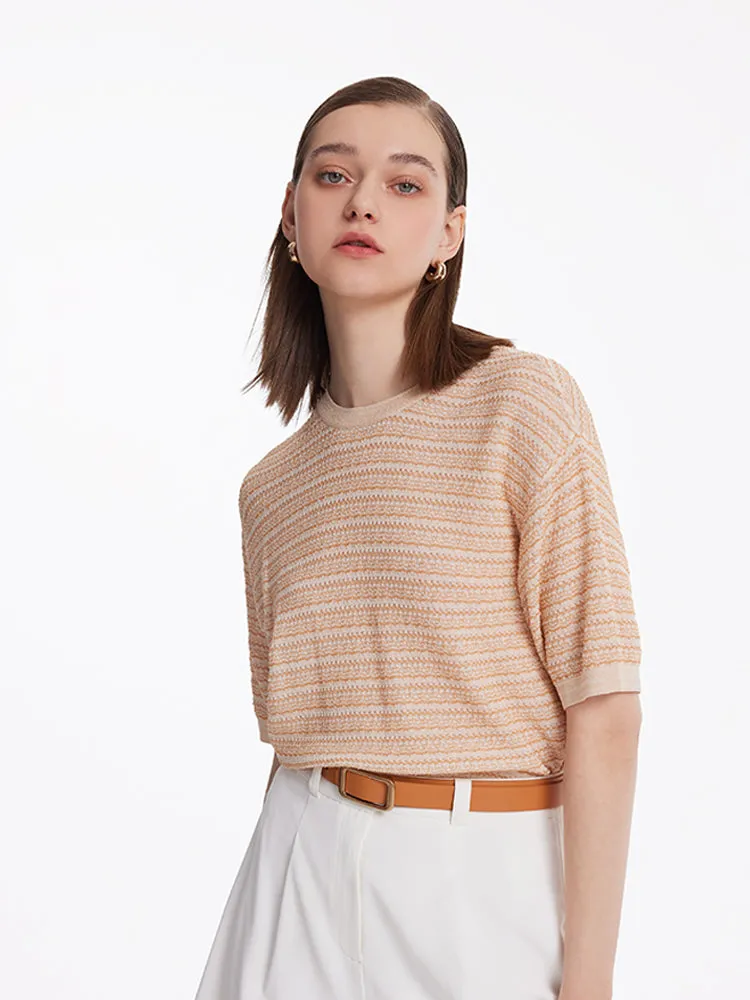 Pullover Jacquard Women Knit Top sold by Goelia product image thumbnail 4