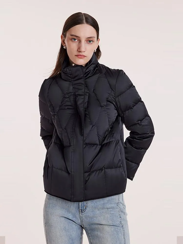 Stand Collar Goose Down Garment sold by Goelia product image thumbnail 4