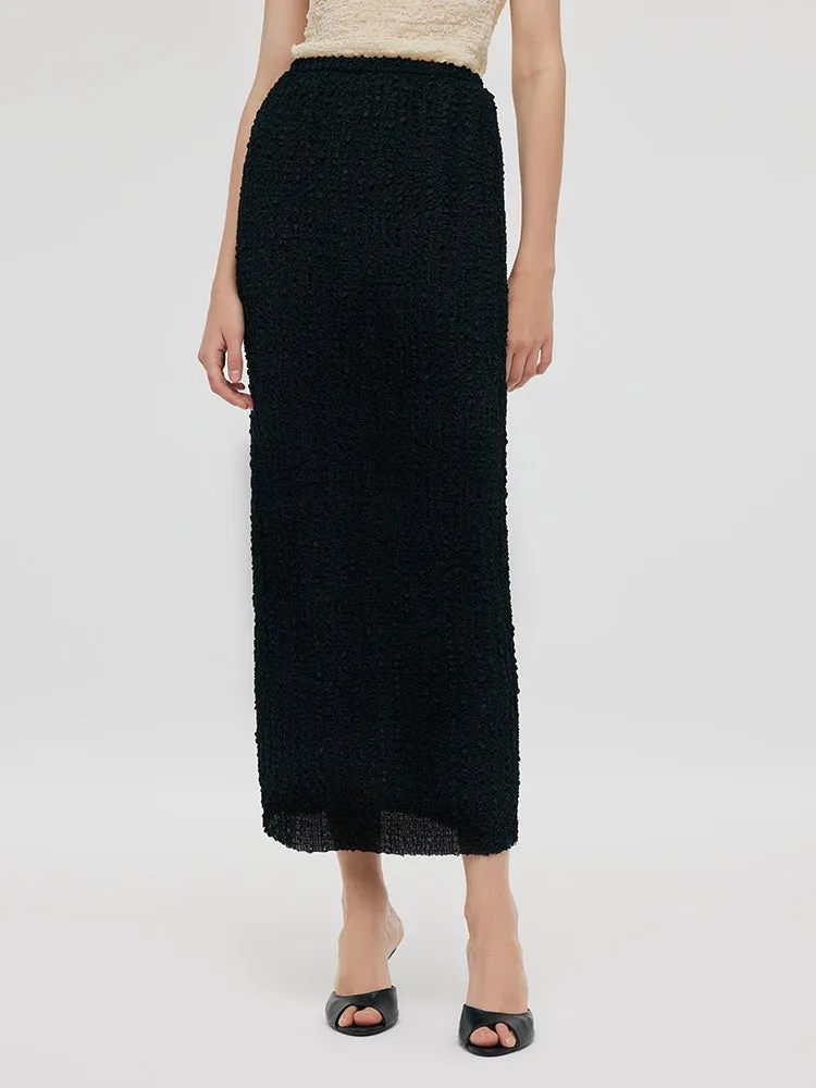 25 Momme Mulberry Silk Women Skirt sold by Goelia