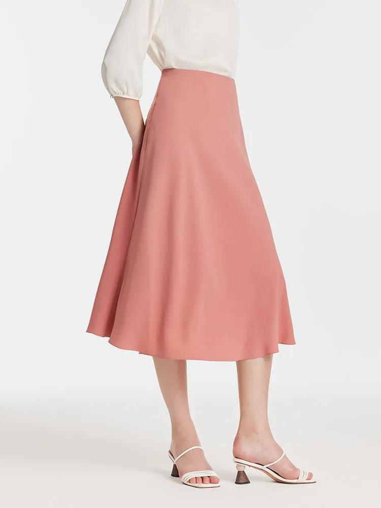 Acetate A-Line High-Waisted Women Half Skirt sold by Goelia product image thumbnail 5