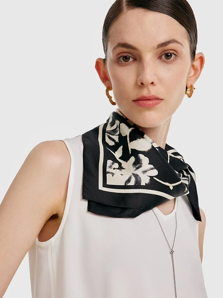 14 Momme Silk Scarf 61 Square sold by Goelia product image thumbnail 2