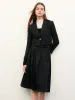 Wool Crop Blazer And Pleated Half Skirt Two-Piece Suit sold by Goelia