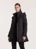 Triple Protection Fabric Hooded Gathered Waist Goose Down Garment sold by Goelia