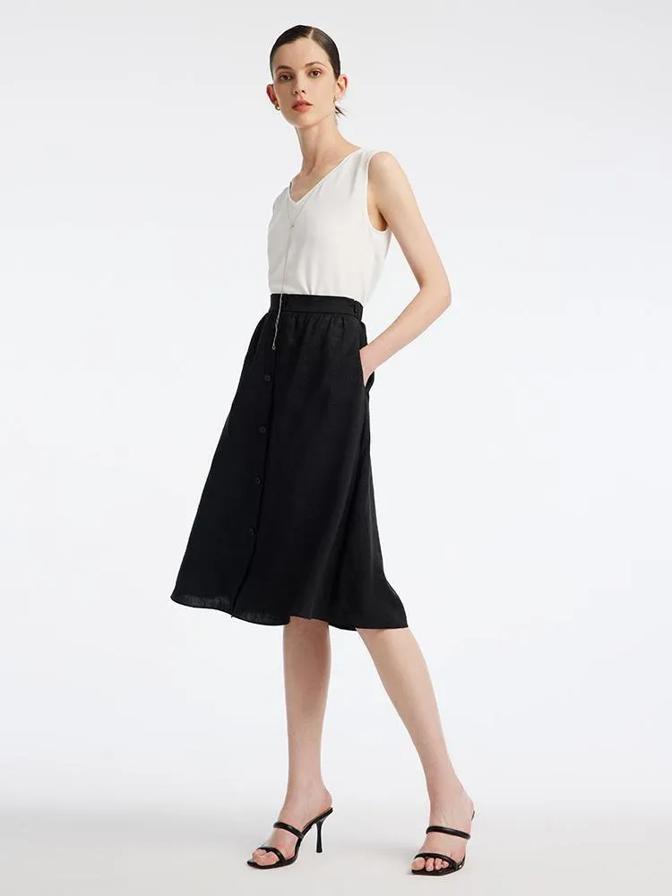 Xiang Yun Silk Knee-Length Women Skirt sold by Goelia product image thumbnail 3
