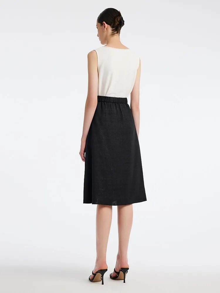 Xiang Yun Silk Knee-Length Women Skirt sold by Goelia product image thumbnail 4