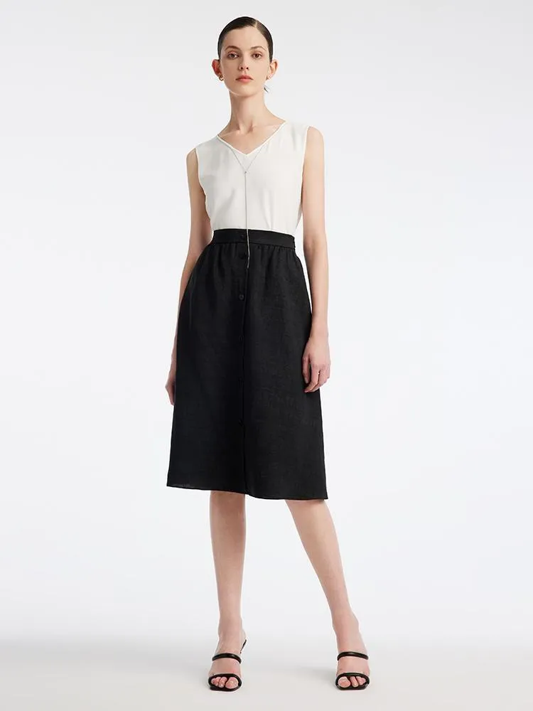 Xiang Yun Silk Knee-Length Women Skirt sold by Goelia product image thumbnail 2
