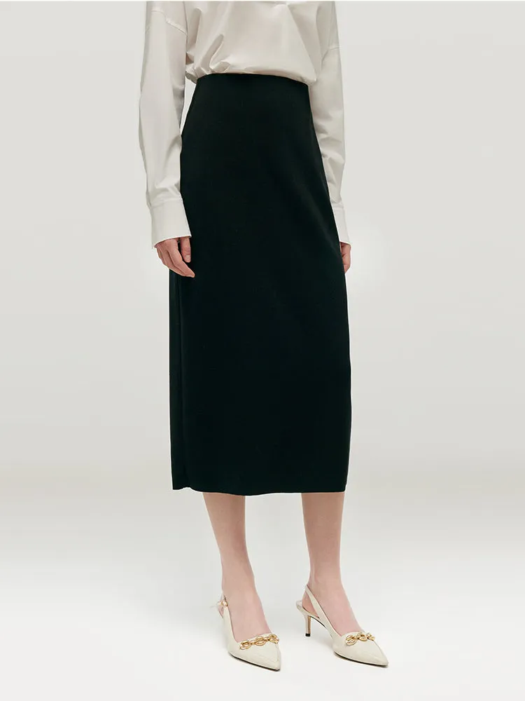 Tencel A-Line Knit Women Skirt sold by Goelia product image thumbnail 4