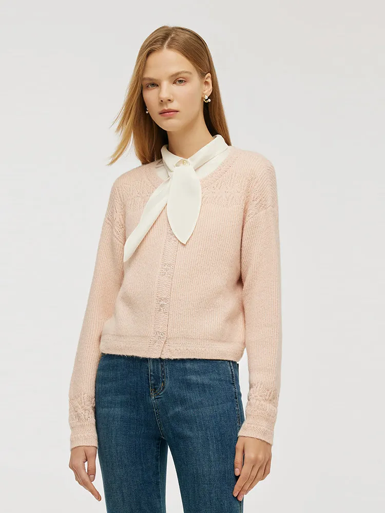 Mohair Blend Women Pullover Sweater sold by Goelia product image thumbnail 4