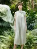 19 Momme Mulberry Silk Pleated Women Midi Dress With Belt sold by Goelia