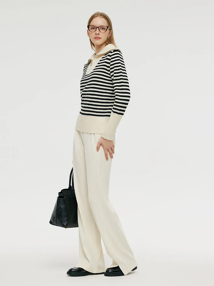 Full-Length Slit Knitted Women Pants sold by Goelia product image thumbnail 4