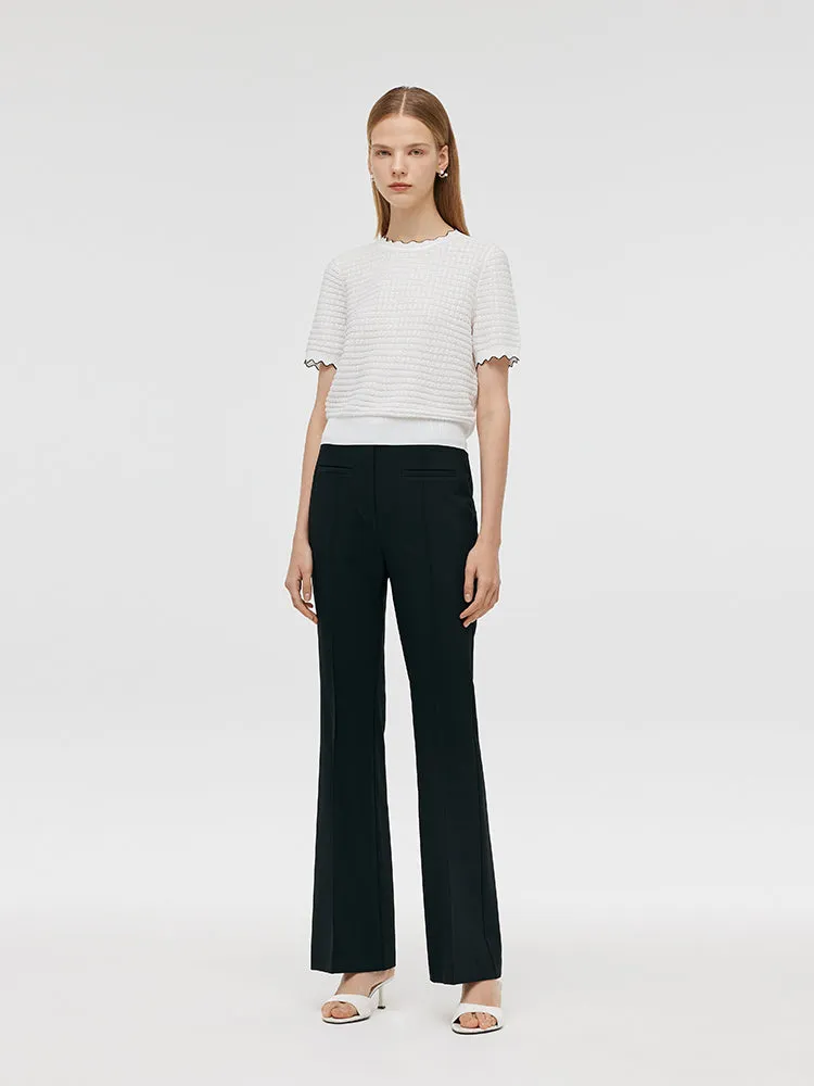 Stretch Micro-Flared Women Pants sold by Goelia product image thumbnail 2