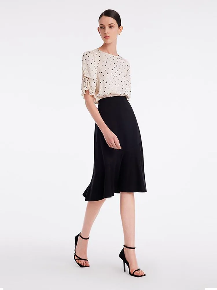 Stretch Knit Fishtail Women Skirt sold by Goelia product image thumbnail 2