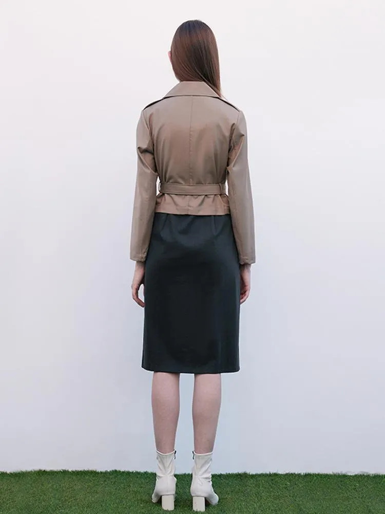 Women Trench Coat And Vest Dress Two-Piece Suit sold by Goelia product image thumbnail 3