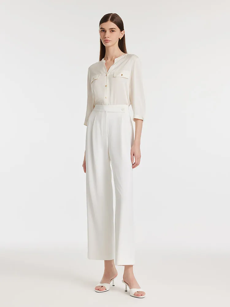 Ankle Length Women Wide Leg Pants sold by Goelia product image thumbnail 2