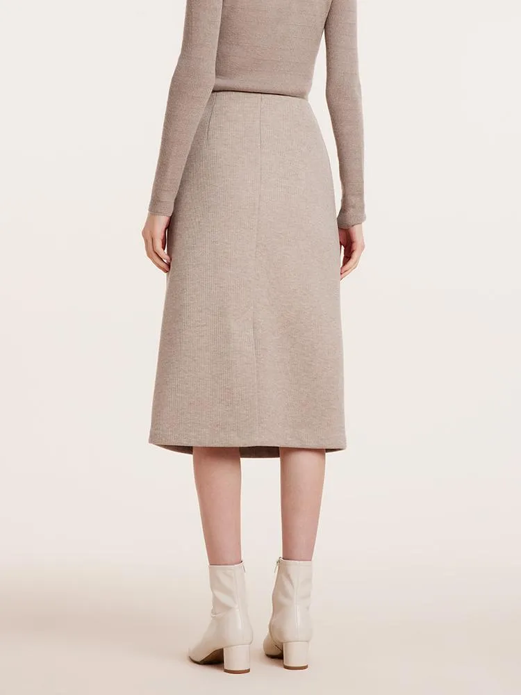 Knit A-Line Half Women Skirt sold by Goelia product image thumbnail 3