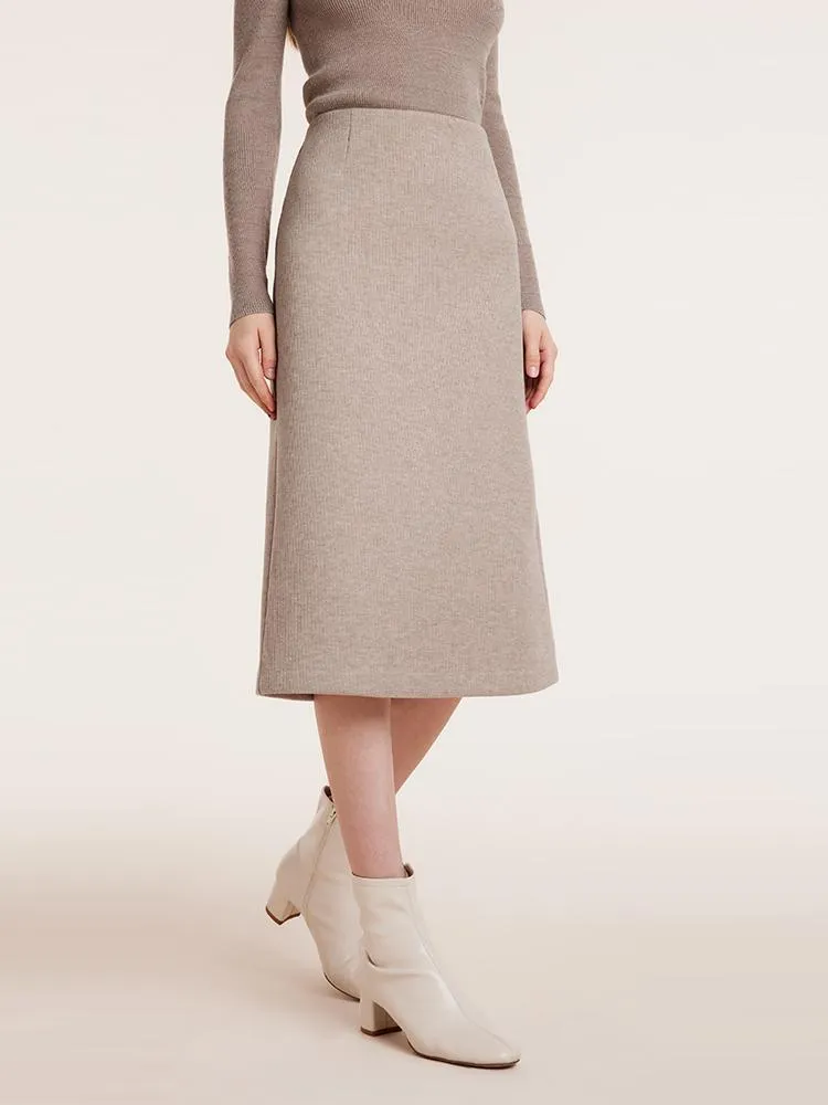 Knit A-Line Half Women Skirt sold by Goelia product image thumbnail 4