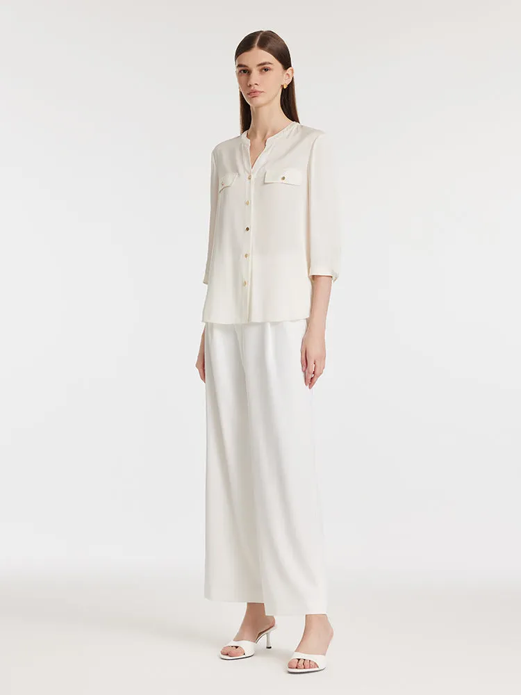 Ankle Length Women Wide Leg Pants sold by Goelia product image thumbnail 3