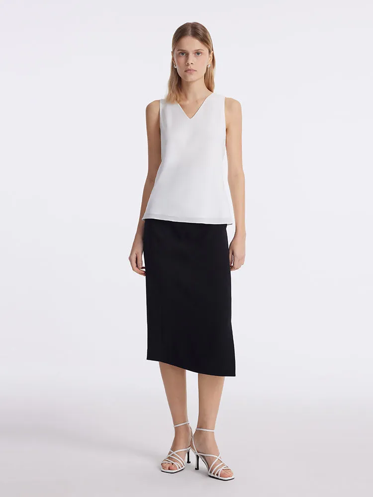 Acetate Reversible Women Tank Top sold by Goelia product image thumbnail 2