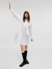 GOELIA X CHRISTINE PHUNG Shirt Dress With Necktie sold by Goelia