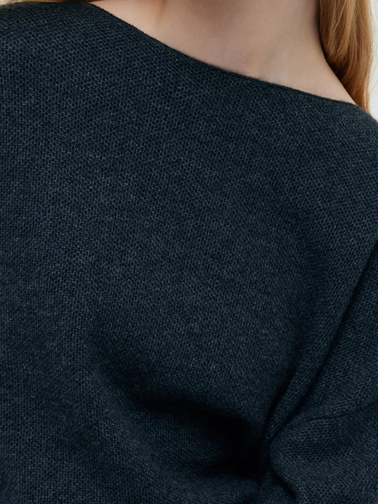 Cashmere Drop Shoulder Women Sweater sold by Goelia product image thumbnail 5